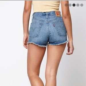 Levi 501 denim shorts